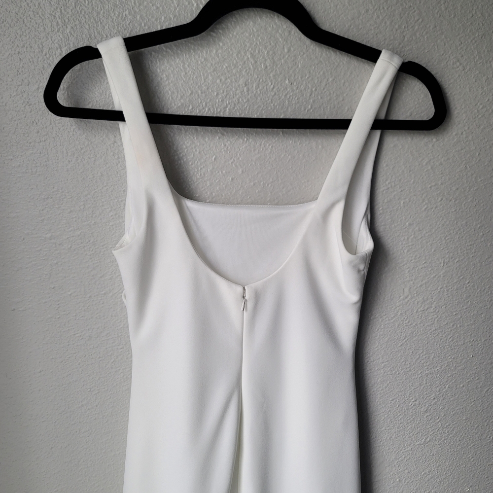 BHLDN White Sleeveless Sheath Midi Dress - Picture 10 of 14